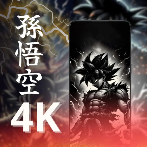 fondo de pantalla goku black 4k