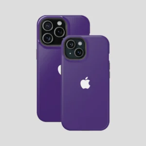 Funda iphone color purpura
